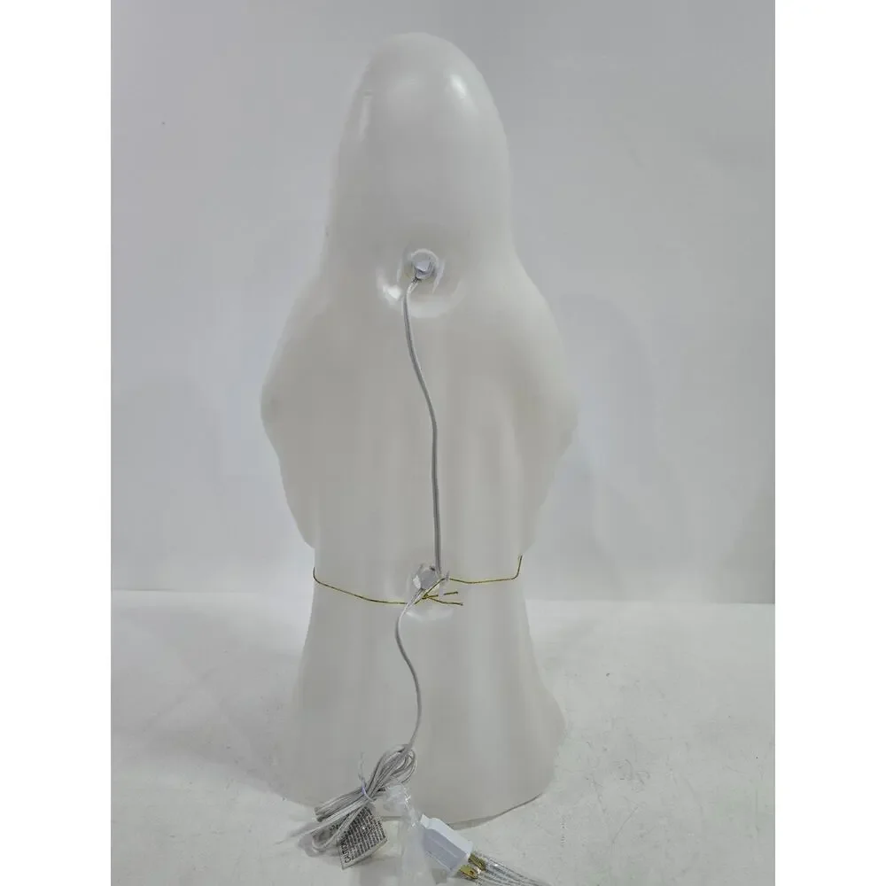Halloween Ghost Holding Pumpkin Lighted Blow Mold 24